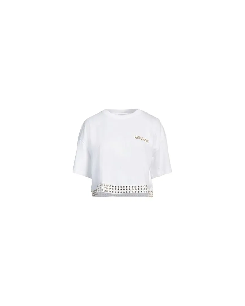 Patrizia Pepe TOPS - T-shirtsauf YOOX.COM Weiß