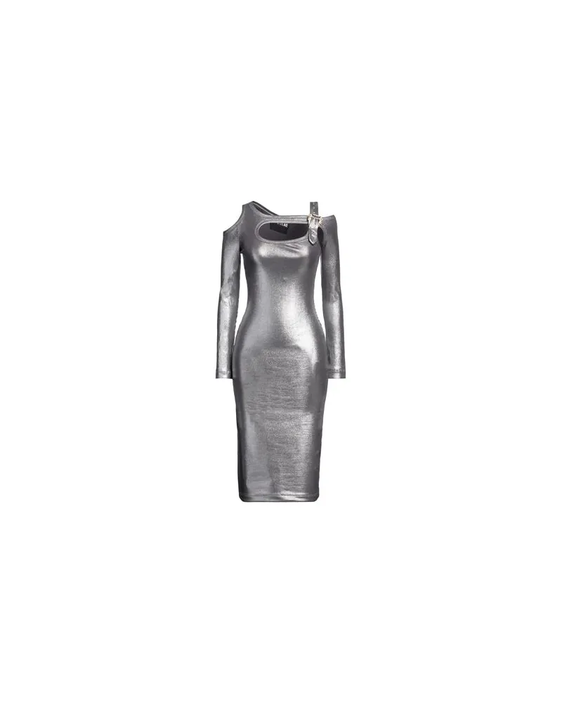 Versace Jeans KLEIDER - Midi-Kleiderauf YOOX.COM Silber