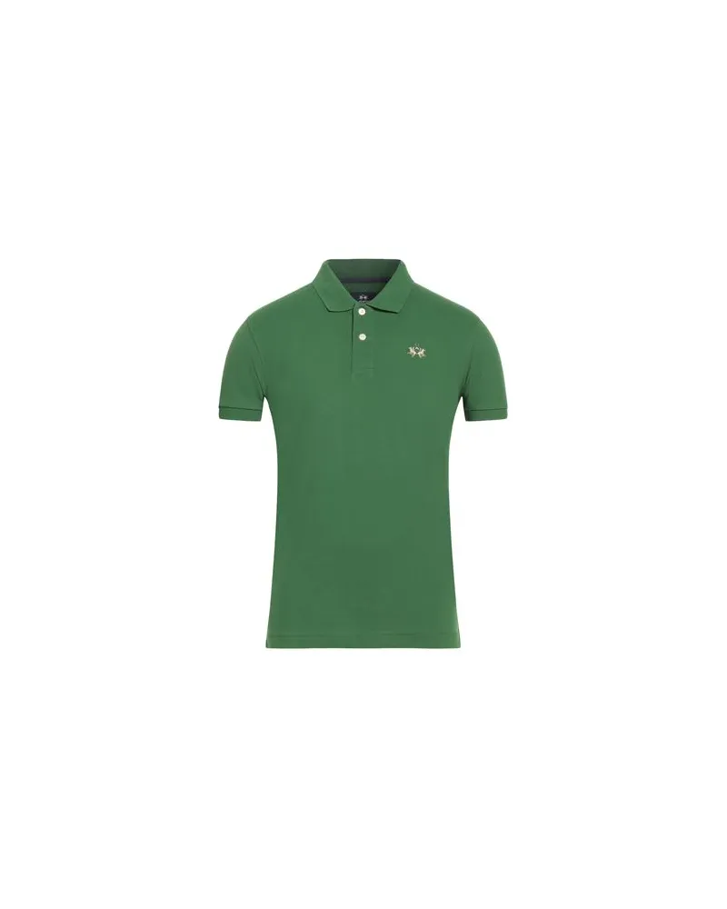 La Martina TOPS - Poloshirtsauf YOOX.COM Grün