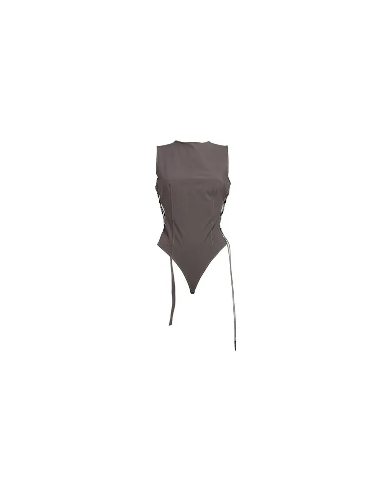 Jacquemus TOPS - Bodysuitsauf YOOX.COM Khaki