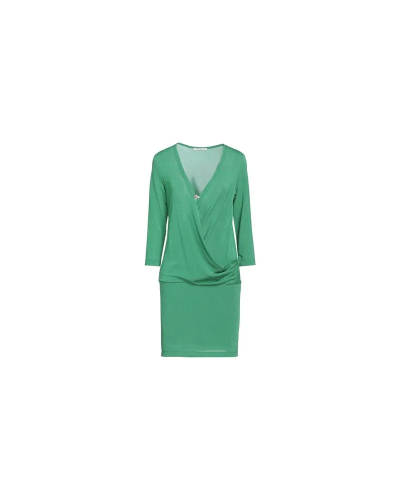Biancoghiaccio KLEIDER - Mini-Kleiderauf YOOX.COM Grün