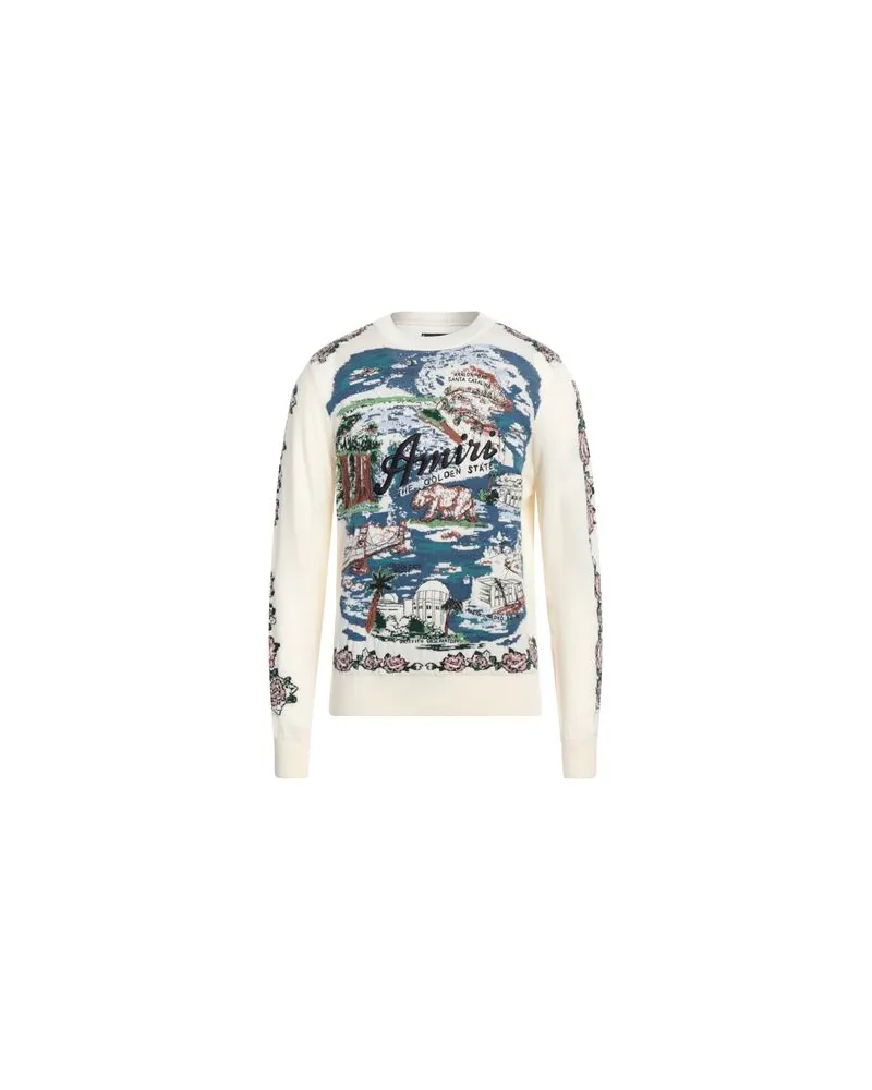 Amiri STRICKWAREN - Pulloverauf YOOX.COM Elfenbein