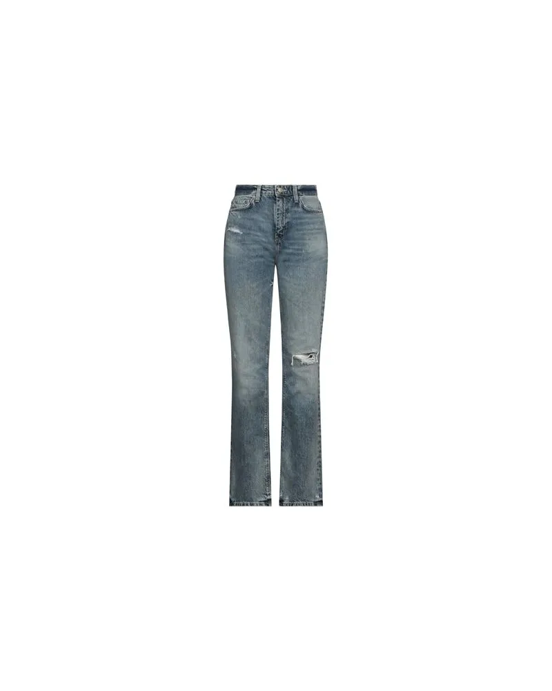 Guess HOSEN & RÖCKE - Jeanshosenauf YOOX.COM Blau