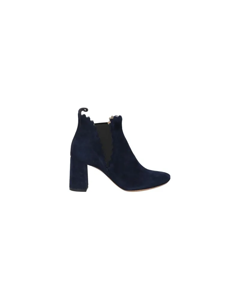 Chloé SCHUHE - Stiefelettenauf YOOX.COM Marineblau