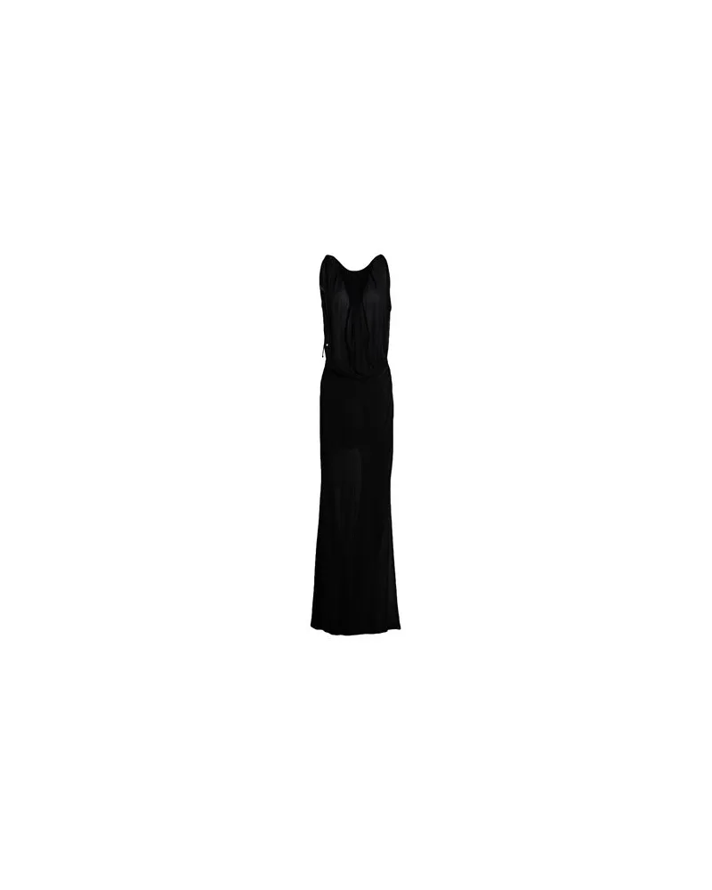 Blumarine KLEIDER - Maxi-Kleiderauf YOOX.COM Schwarz