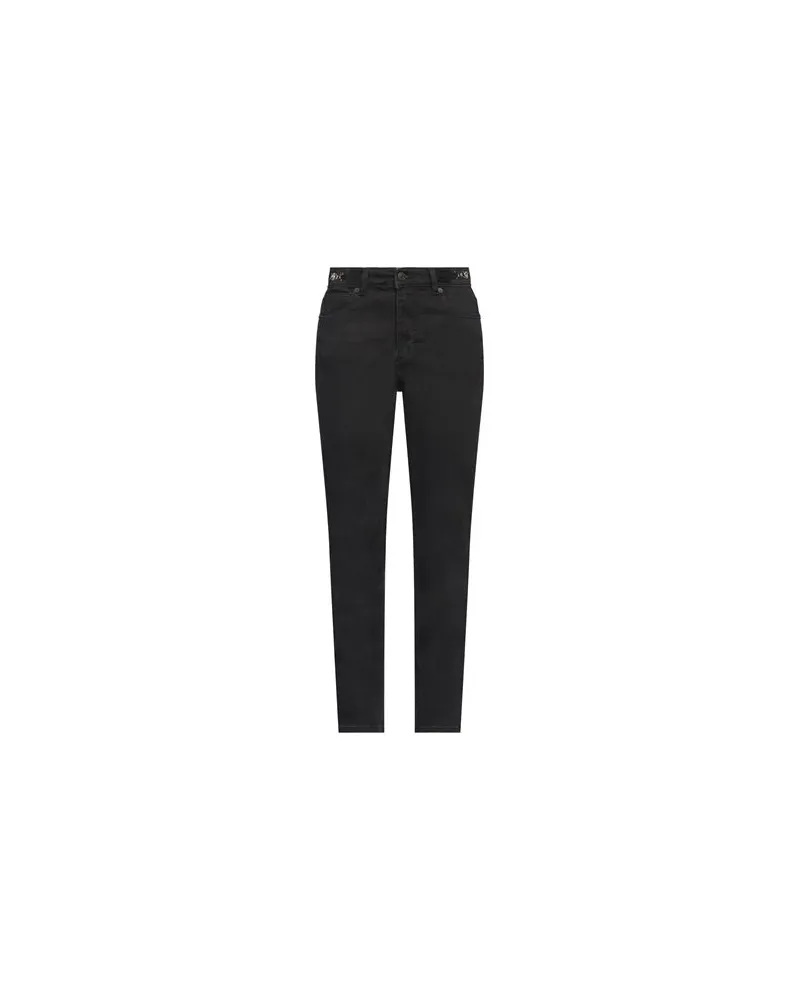 Maje HOSEN & RÖCKE - Jeanshosenauf YOOX.COM Schwarz