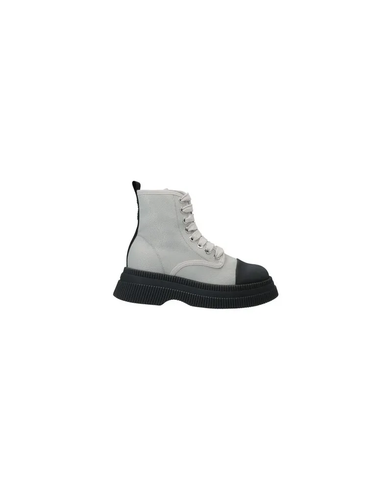 Ganni SCHUHE - Stiefelettenauf YOOX.COM Hellgrau
