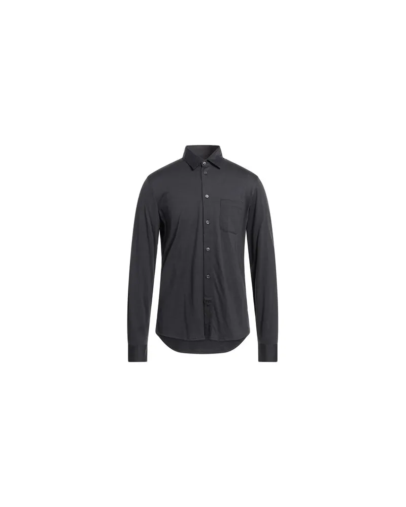 MOORER TOPS - Hemdenauf YOOX.COM Braungrau