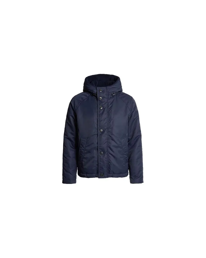 TOD'S JACKEN & MÄNTEL - Pufferjacken & Daunenjackenauf YOOX.COM Marineblau