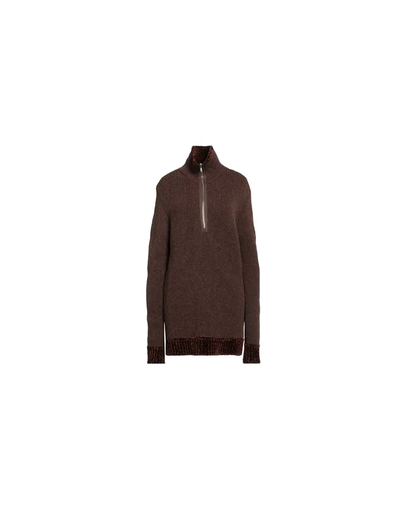 Raf Simons STRICKWAREN - Rollkragenpulloverauf YOOX.COM Braun