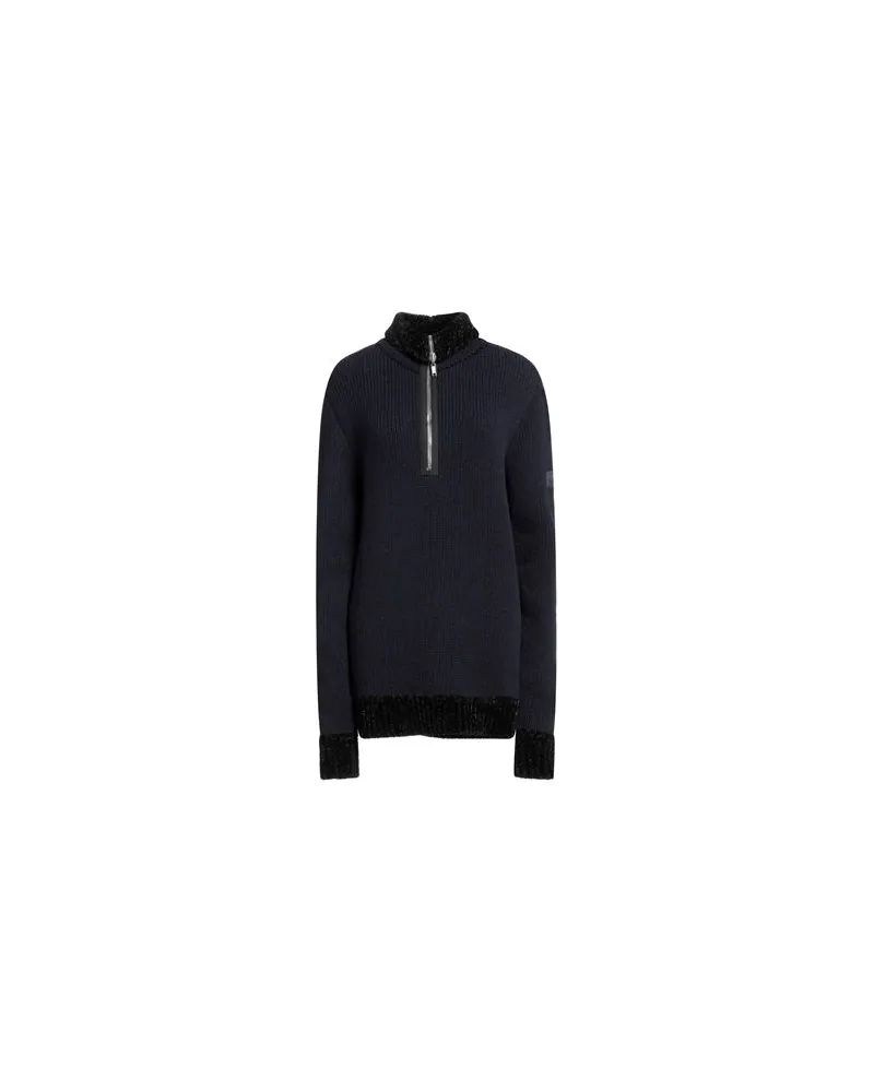 Raf Simons STRICKWAREN - Rollkragenpulloverauf YOOX.COM Nachtblau