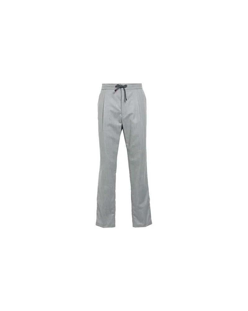 Brunello Cucinelli HOSEN & RÖCKE - Hosenauf YOOX.COM Hellgrau