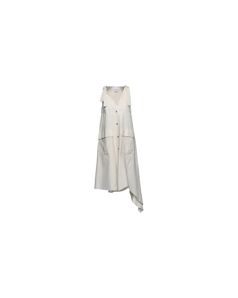 Ballantyne KLEIDER - Midi-Kleiderauf YOOX.COM Elfenbein