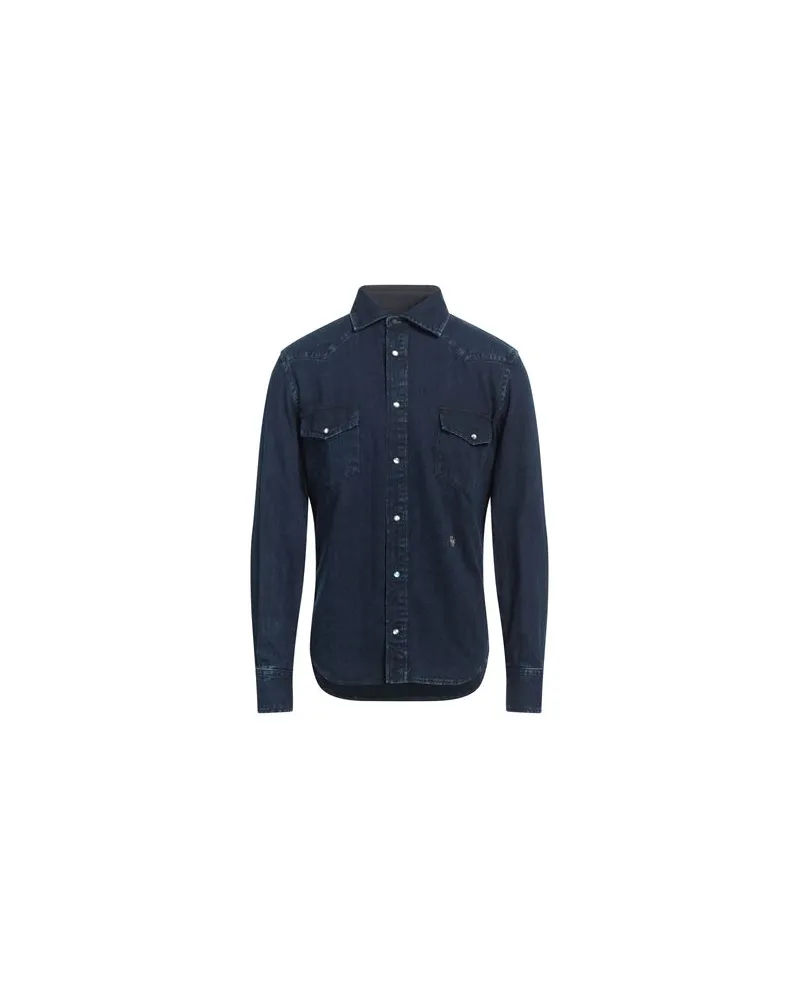 Jacob Cohën TOPS - Jeanshemdenauf YOOX.COM Blau