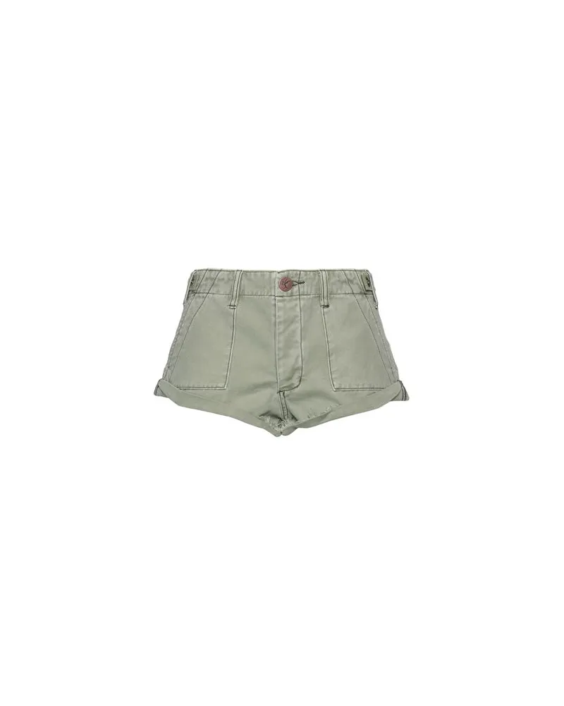 One Teaspoon HOSEN & RÖCKE - Jeansshortsauf YOOX.COM Militärgrün