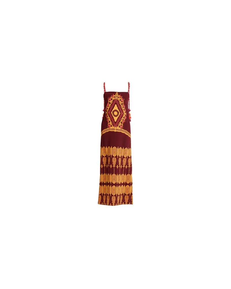 Johanna Ortiz KLEIDER - Maxi-Kleiderauf YOOX.COM Bordeaux