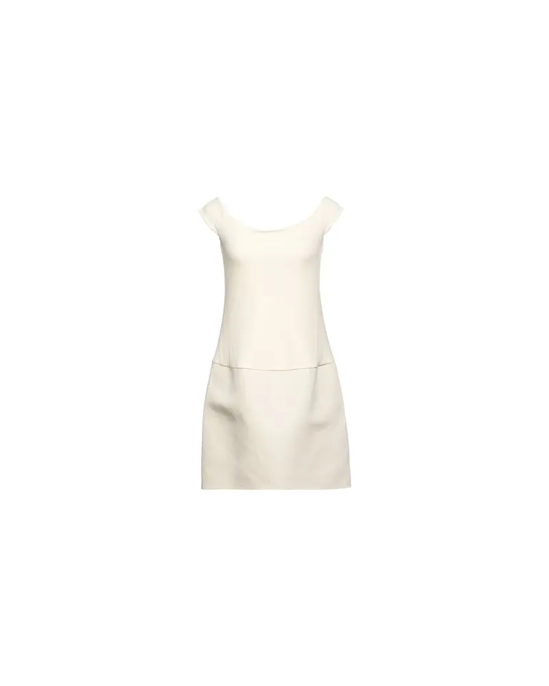 KHAITE KLEIDER - Mini-Kleiderauf YOOX.COM Cremeweiß