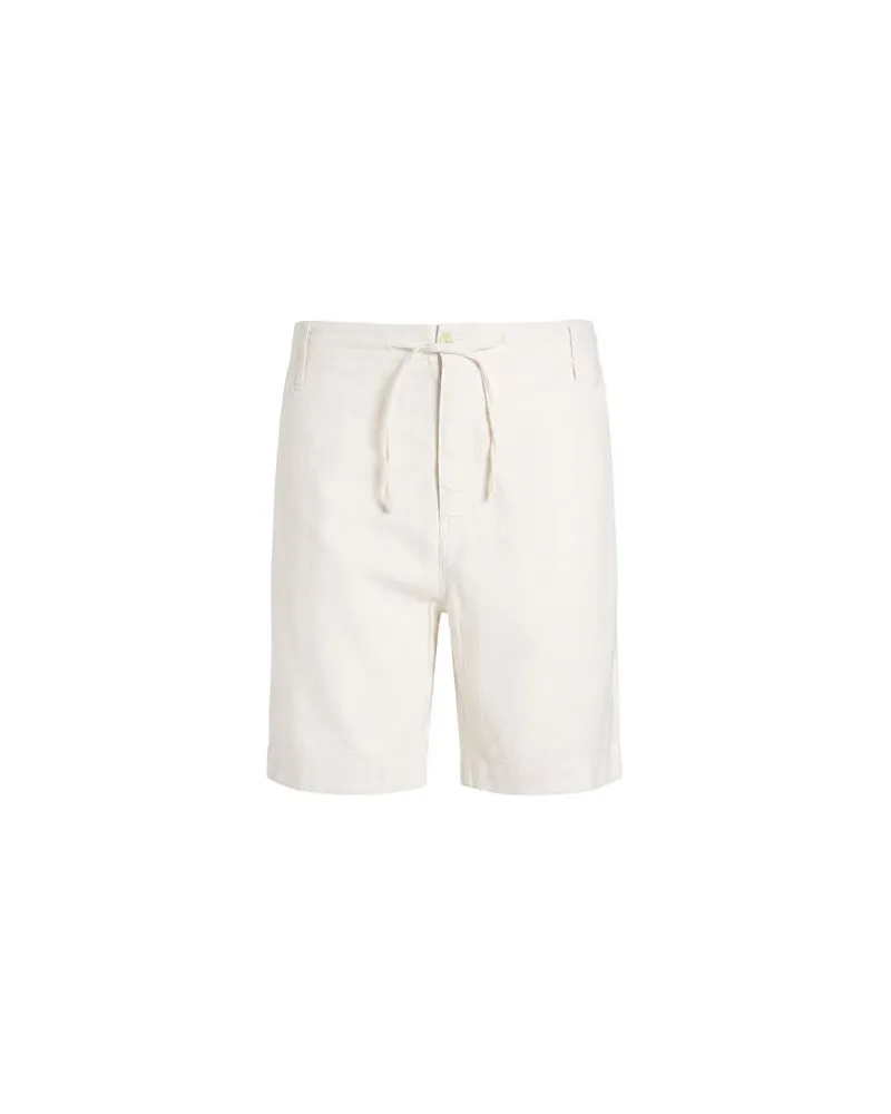 Guess HOSEN & RÖCKE - Shorts & Bermudashortsauf YOOX.COM Cremeweiß