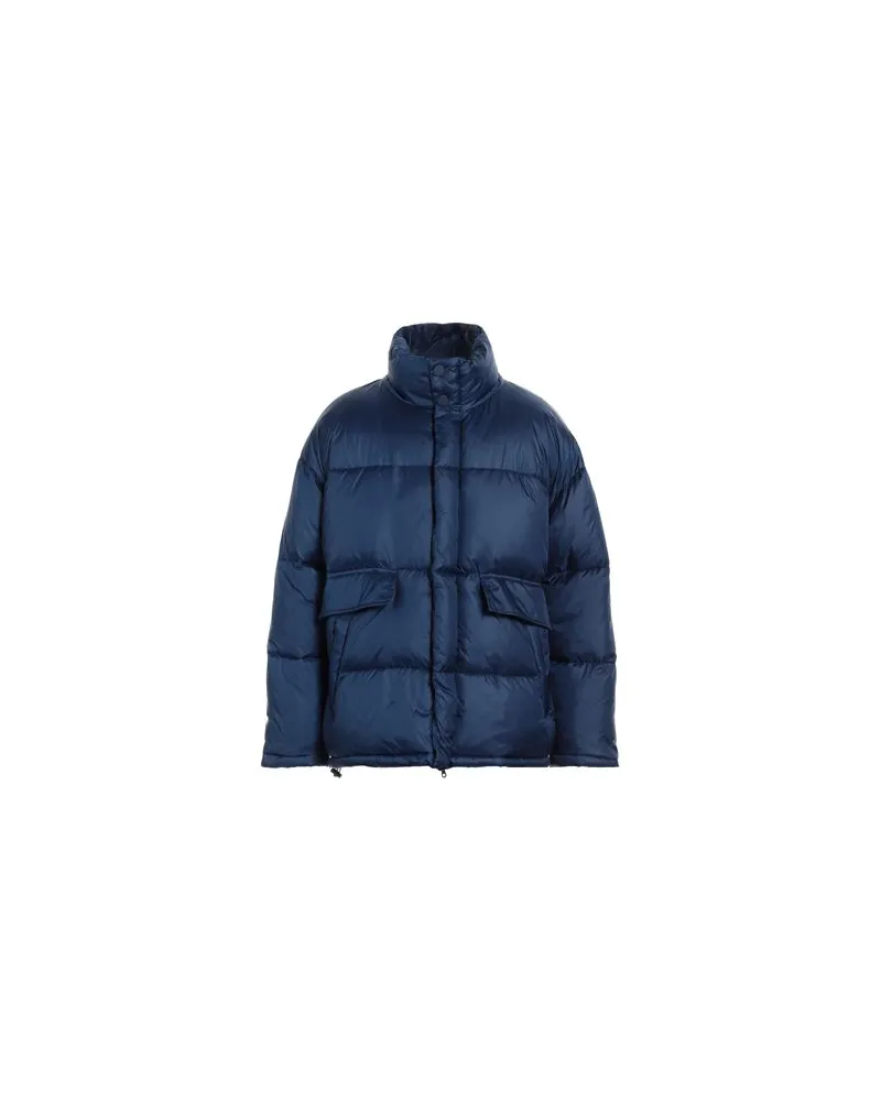 American Vintage JACKEN & MÄNTEL - Pufferjacken & Daunenjackenauf YOOX.COM Blau