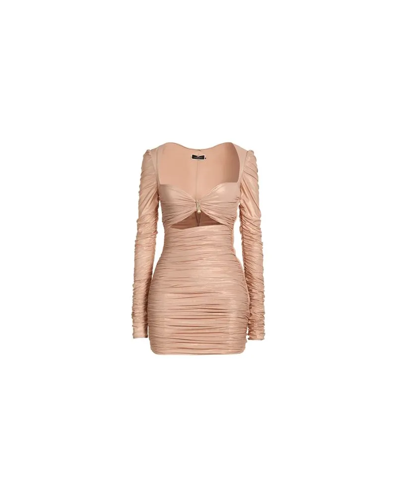 Elisabetta Franchi KLEIDER - Mini-Kleiderauf YOOX.COM Hellrosa