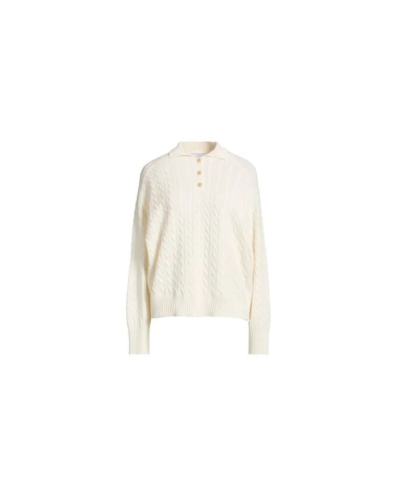 Brunello Cucinelli STRICKWAREN - Pulloverauf YOOX.COM Elfenbein