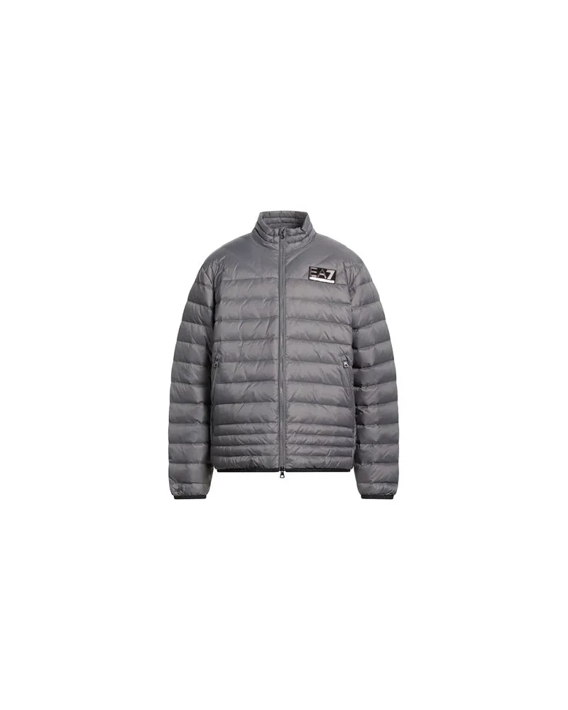 EA7 JACKEN & MÄNTEL - Pufferjacken & Daunenjackenauf YOOX.COM Grau