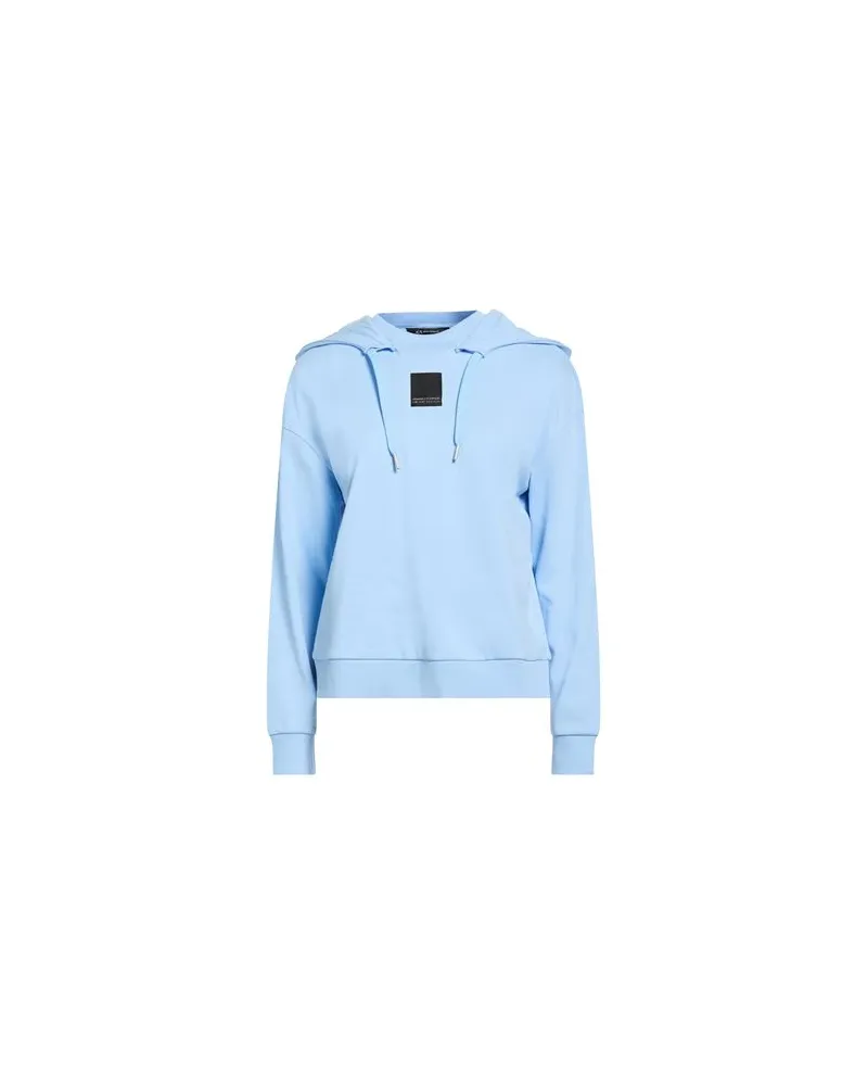 Armani Exchange TOPS - Sweatshirtsauf YOOX.COM Azurblau