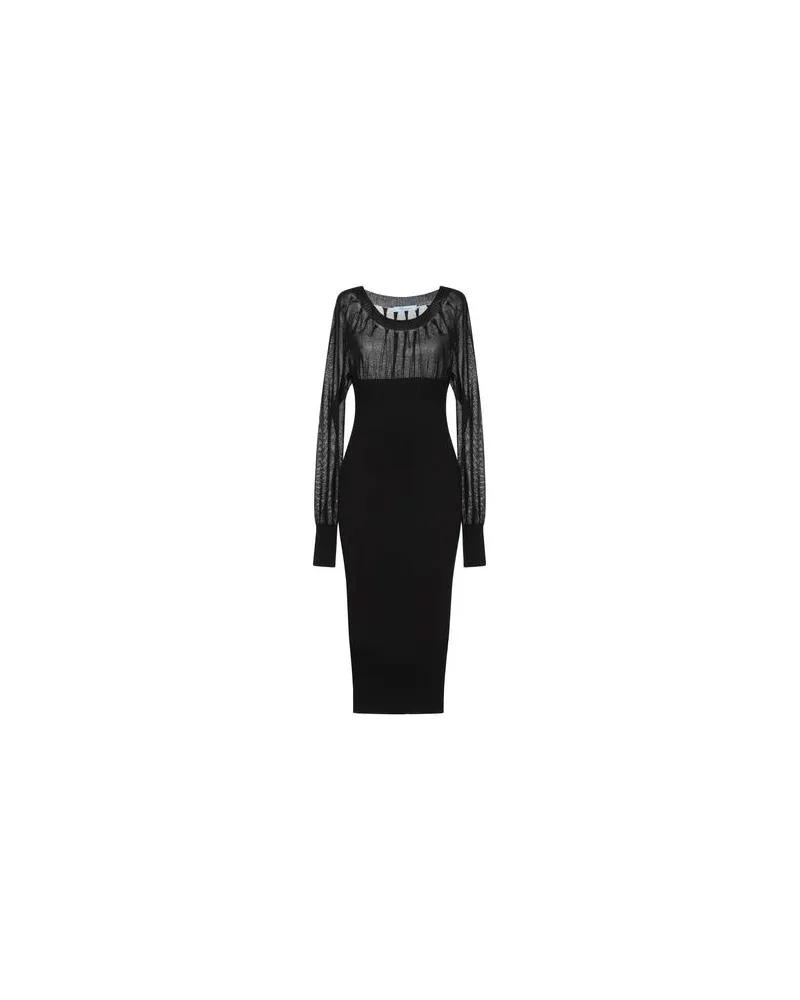 Blumarine KLEIDER - Midi-Kleiderauf YOOX.COM Schwarz