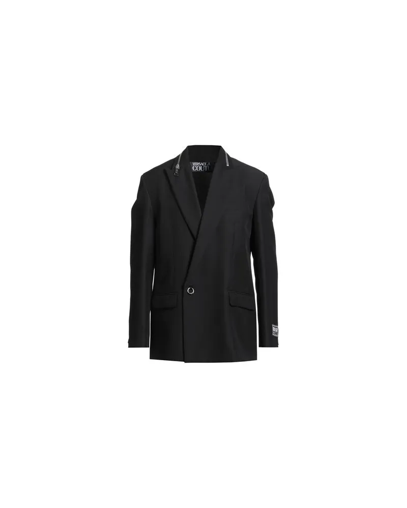 Versace Jeans ANZÜGE und CO-ORDS - Blazersauf YOOX.COM Schwarz
