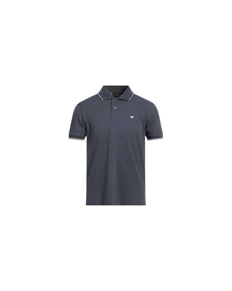 Emporio Armani TOPS - Poloshirtsauf YOOX.COM Blei