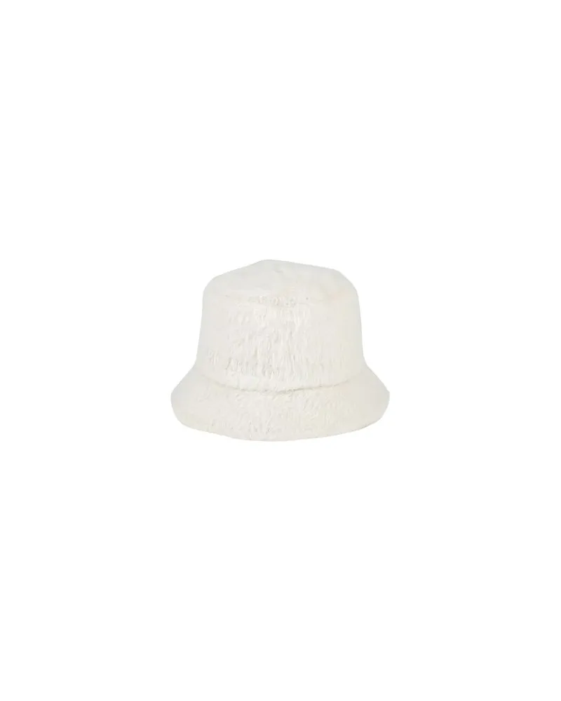 Giorgio Armani ACCESSOIRES - Mützen & Hüteauf YOOX.COM Cremeweiß