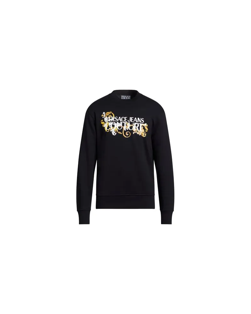 Versace Jeans TOPS - Sweatshirtsauf YOOX.COM Schwarz