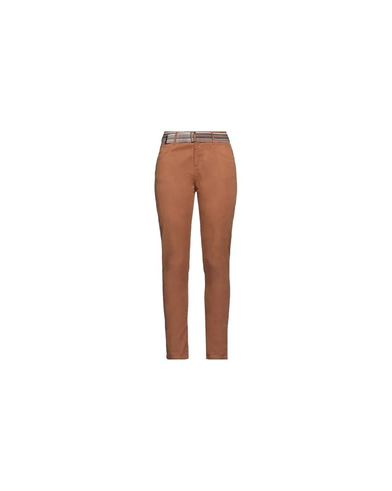 Manila Grace HOSEN & RÖCKE - Hosenauf YOOX.COM Braun