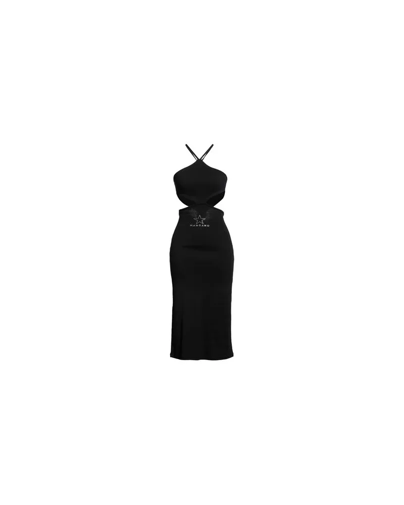 Mangano KLEIDER - Midi-Kleiderauf YOOX.COM Schwarz