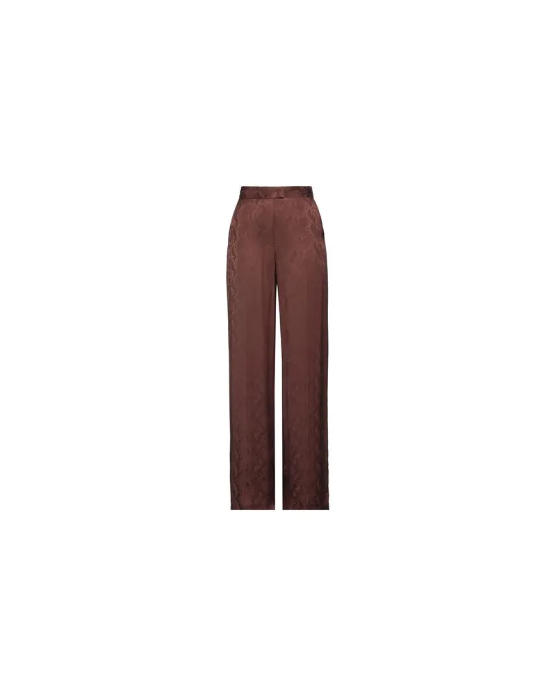 Simona Corsellini HOSEN & RÖCKE - Hosenauf YOOX.COM Schokobraun