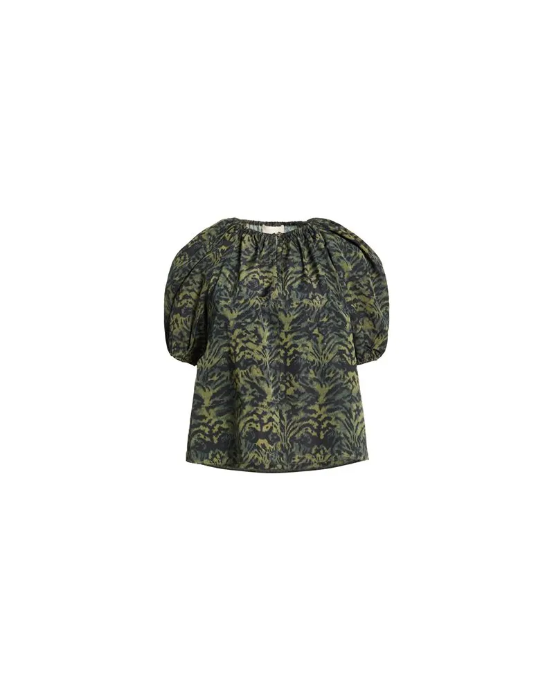 Ulla Johnson TOPS - Topsauf YOOX.COM Dunkelgrün