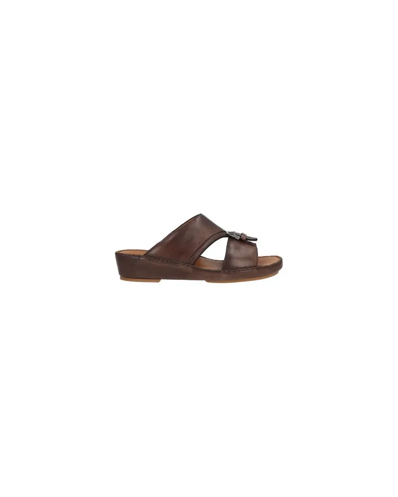 Moreschi SCHUHE - Sandalenauf YOOX.COM Dunkelbraun