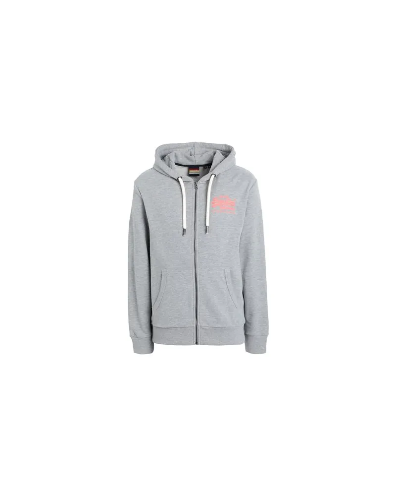 Superdry. TOPS - Sweatshirtsauf YOOX.COM Grau