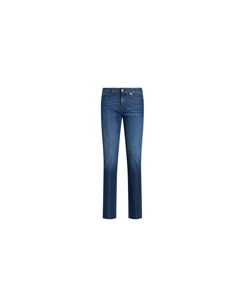 Moschino HOSEN & RÖCKE - Jeanshosenauf YOOX.COM Blau
