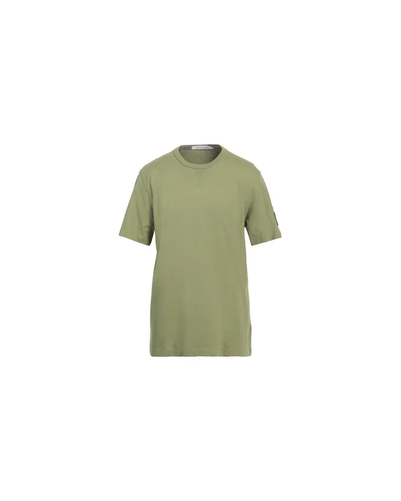 Calvin Klein TOPS - T-shirtsauf YOOX.COM Militärgrün