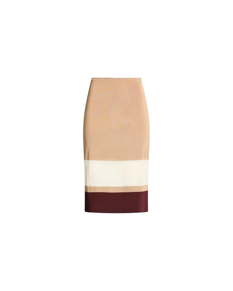 Fendi HOSEN & RÖCKE - Midi-Röckeauf YOOX.COM Hellbraun