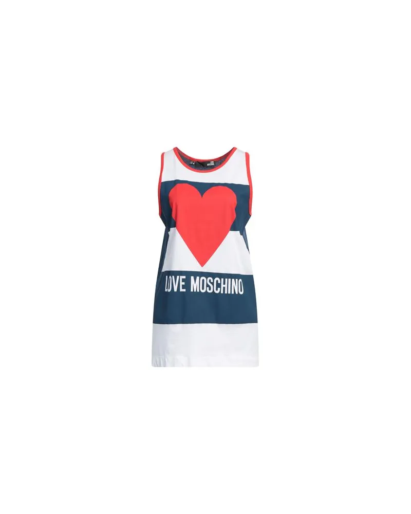 Moschino TOPS - Tank Topsauf YOOX.COM Marineblau
