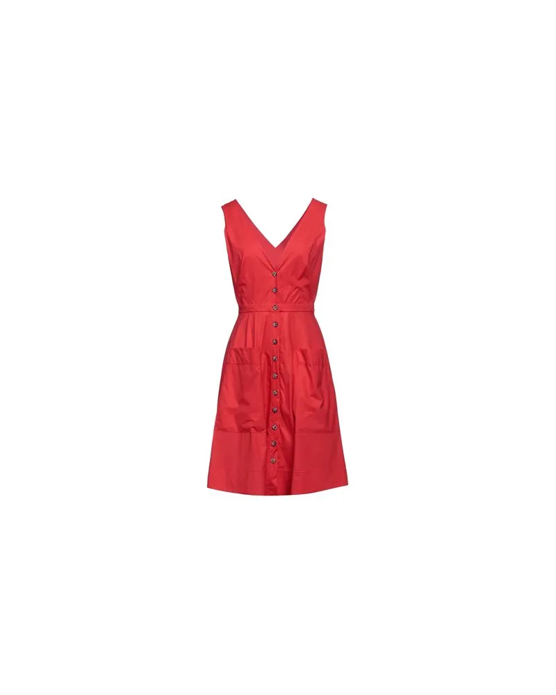 Saloni KLEIDER - Midi-Kleiderauf YOOX.COM Rot
