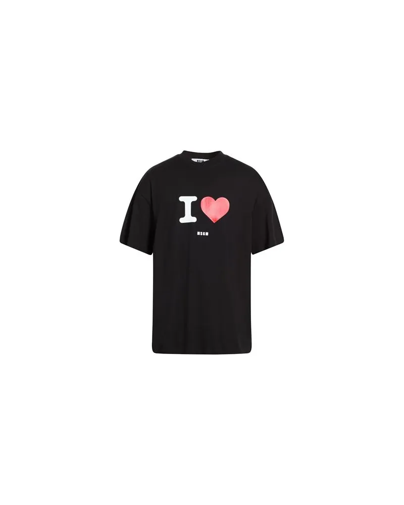 MSGM TOPS - T-shirtsauf YOOX.COM Schwarz