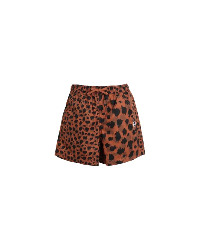 Puma DOWNTOWN Kitten Shorts WV  - DOWNTOWN Kitten Shorts WV - HOSEN & RÖCKE - Shorts & Bermudashortsauf YOOX.COM Rostrot