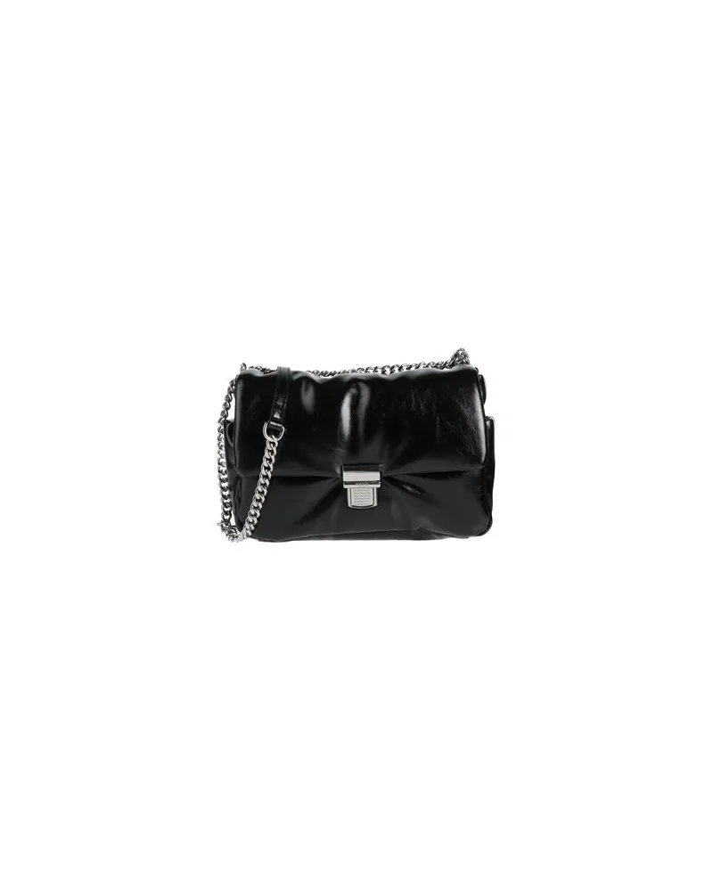 MSGM TASCHEN - Umhängetascheauf YOOX.COM Schwarz