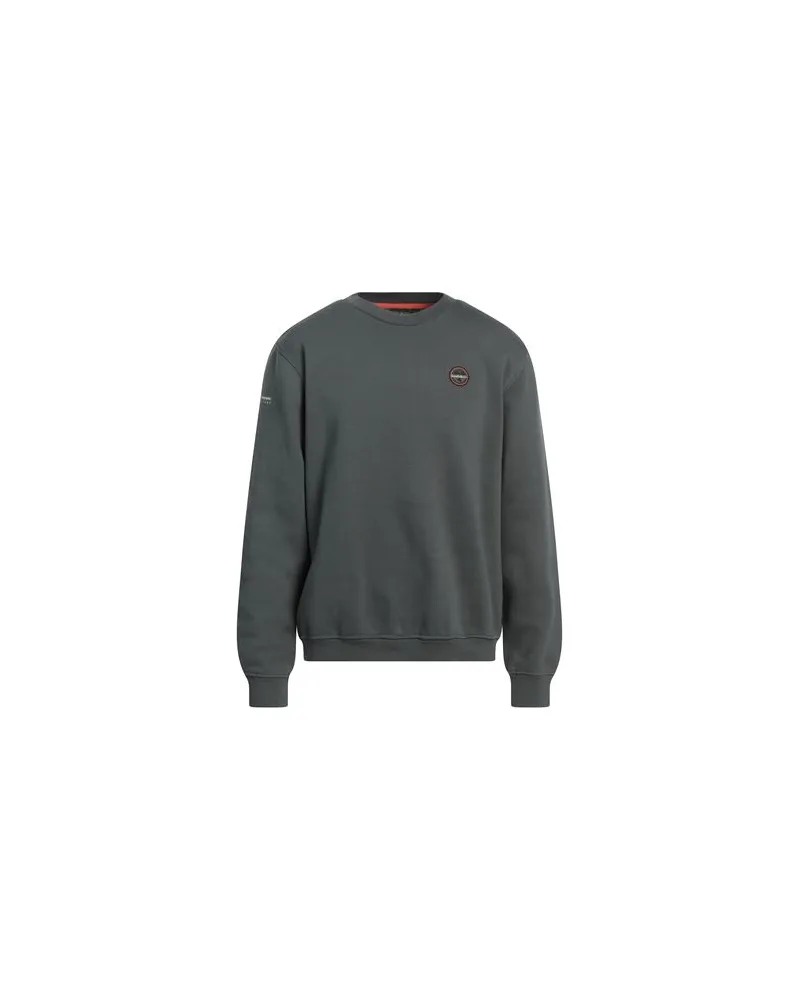 Napapijri TOPS - Sweatshirtsauf YOOX.COM Dunkelgrün
