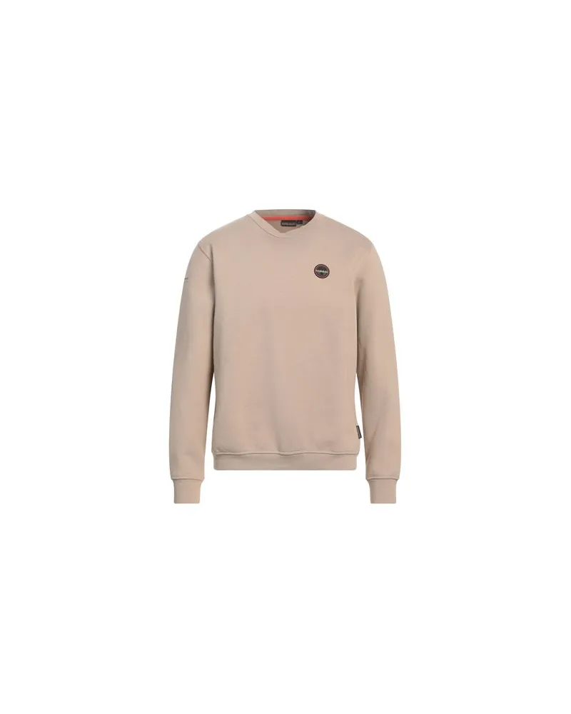 Napapijri TOPS - Sweatshirtsauf YOOX.COM Sand