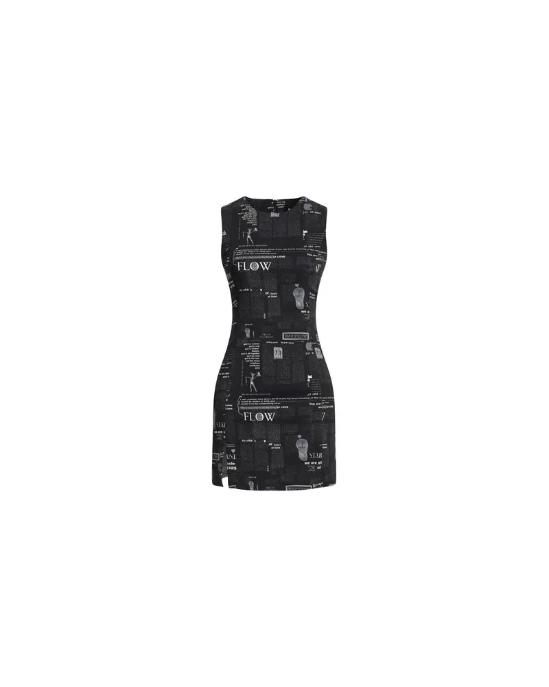 Desigual KLEIDER - Mini-Kleiderauf YOOX.COM Schwarz