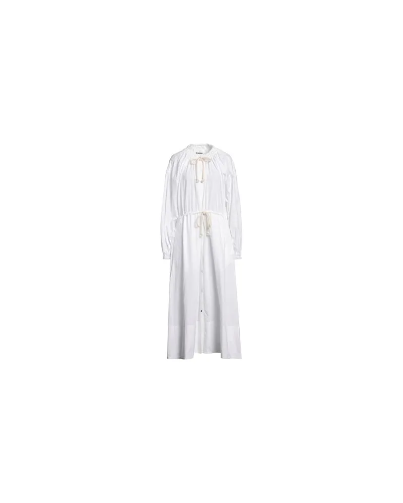 Jil Sander KLEIDER - Maxi-Kleiderauf YOOX.COM Weiß